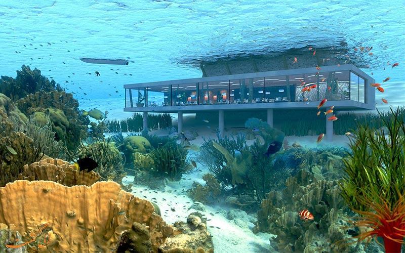 هتل زیردریایی زنگبار تانزانیا که در سال 2020 افتتاح خواهد شد!