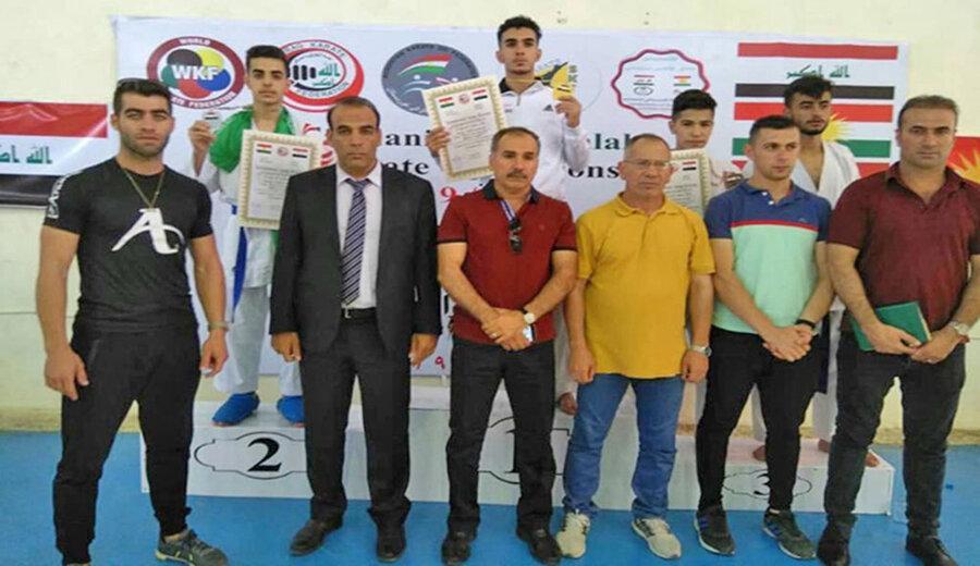 تیم منتخب گوجوریو سی واکای ایران در مسابقات بین المللی عراق به عنوان سوم رسید