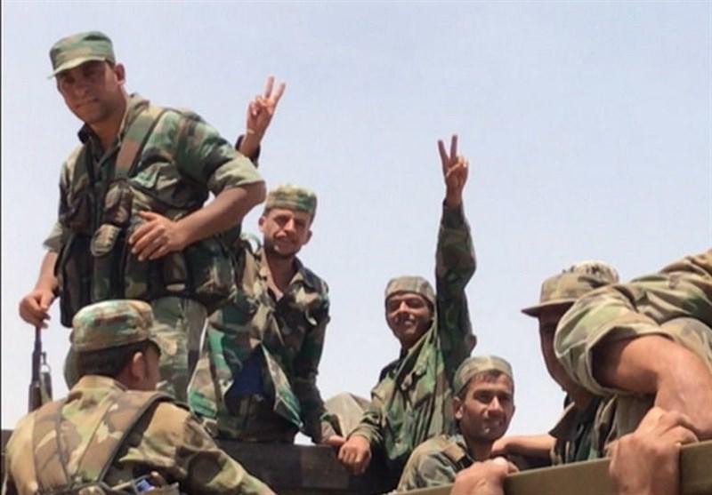 ارتش سوریه مانع از عبور کاروان آمریکایی در حومه تل تمر شد، عقب نشینی تروریست ها از سراقب