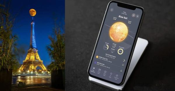 اپلیکیشن Sun Moon Expert زمان و مکان های مناسب برای عکسبرداری از ماه و خورشید را به شما اطلاع می دهد