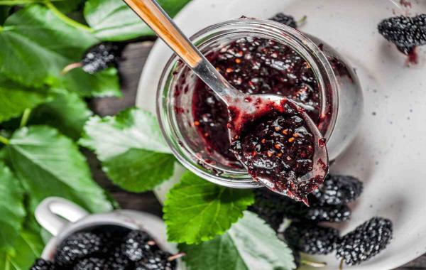 طرز تهیه مربای شاه توت خانگی، خوشمزه و خوش رنگ طرز تهیه مربای شاه توت خانگی، خوشمزه و خوش رنگ