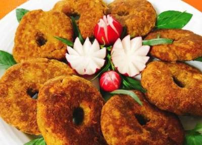 طرز تهیه شامی پوک با سیب زمینی گیلانی