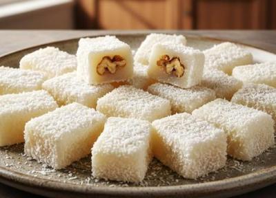 طرز تهیه باسلوق با نشاسته گل به سبک بازاری مخصوص یلدا